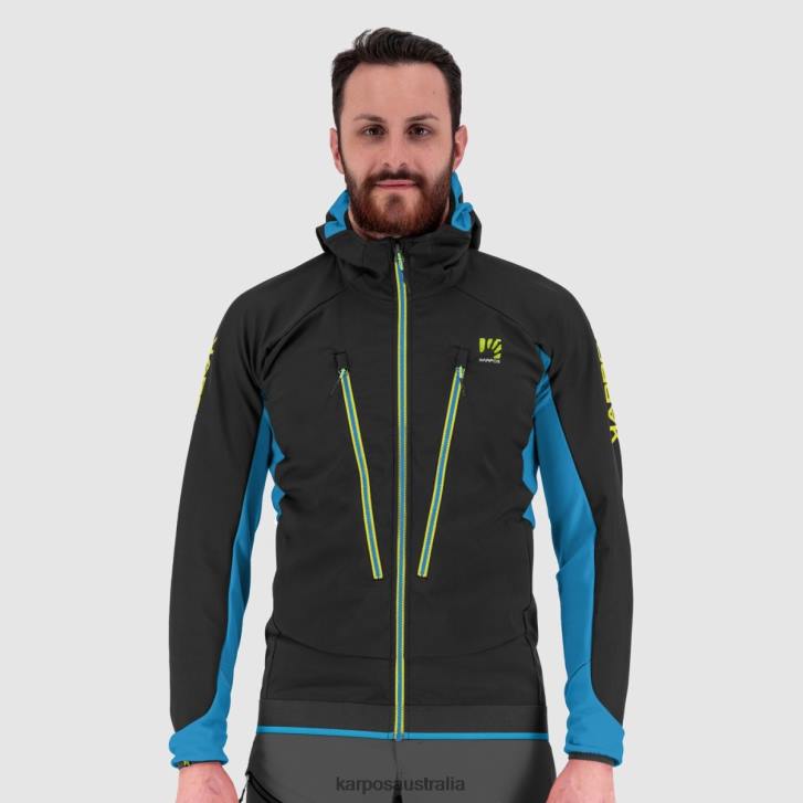 Jacket| Karpos Men PIZ PALU' EVO JACKET BLACK/SULPHUR S. 0Z8L48