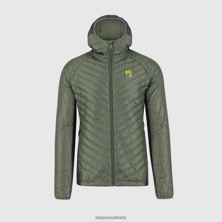 Jacket| Karpos Men SAS PLAT JACKET THYME/BLACK SAND 0Z8L68