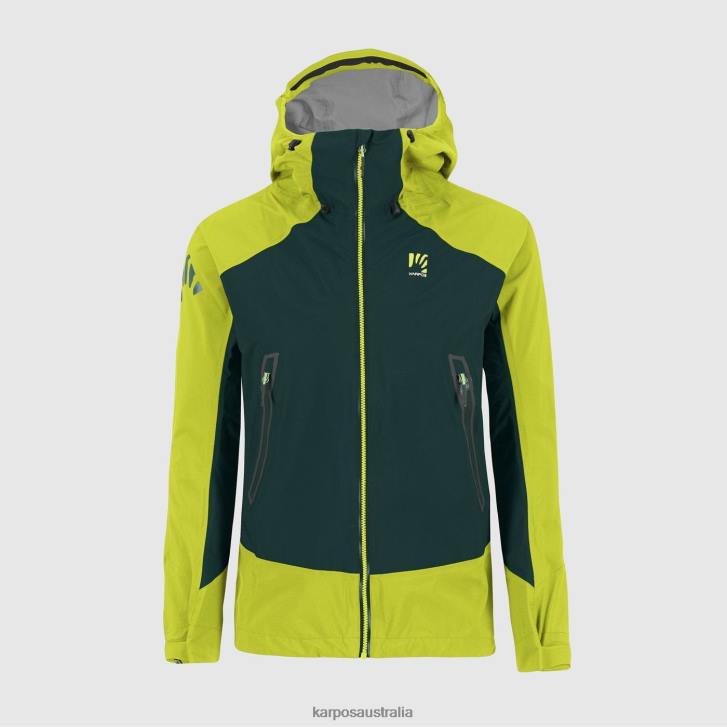 Jacket| Karpos Men STORM EVO JACKET FOREST/KIWI COLADA 0Z8L23