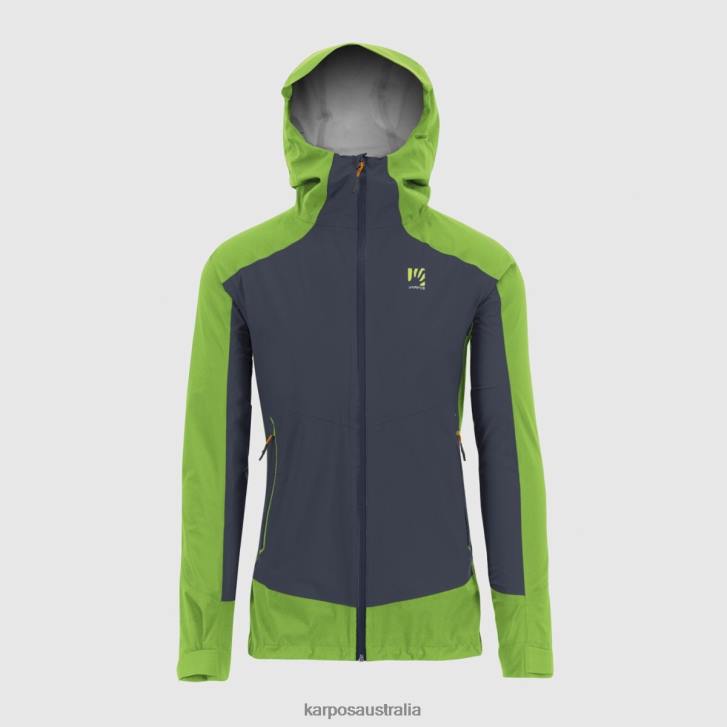 Jacket| Karpos Men TEMPORALE JACKET OMBRE BLUE/JASMINE GREEN 0Z8L95