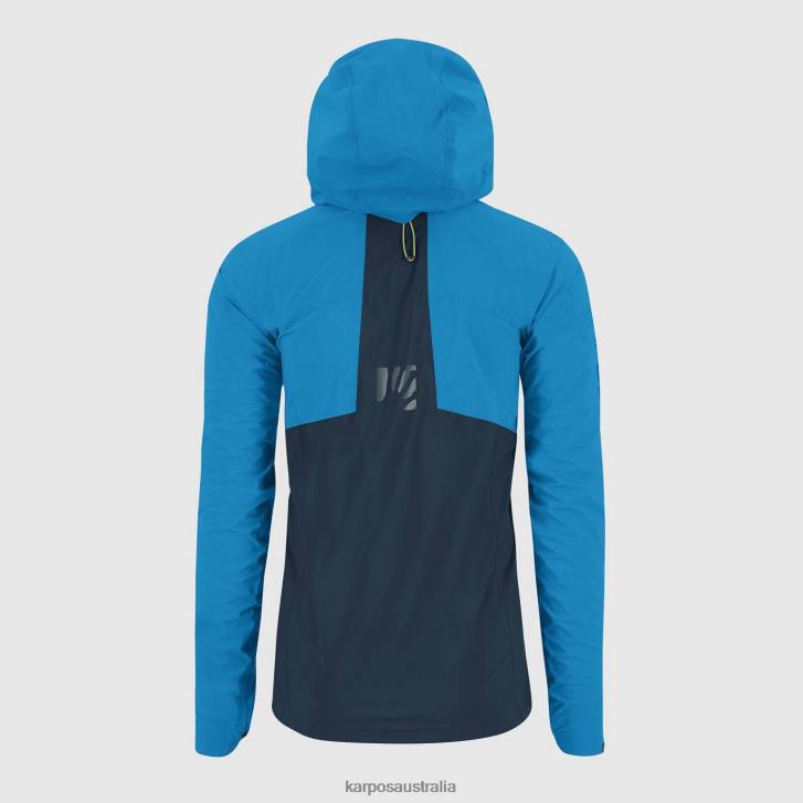 Jacket| Karpos Men VALSESIA SHELL JACKET MIDNIGHT/DIVA BLUE 0Z8L10