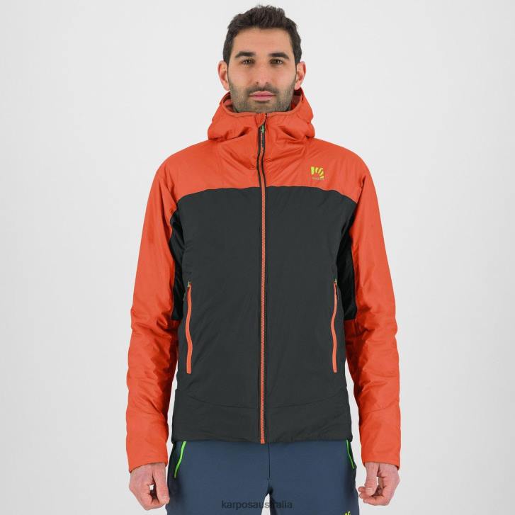 Jacket| Karpos Men VINSON EVO JACKET BLACK SAND/SPICY ORANGE 0Z8L19