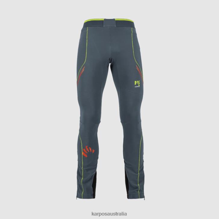 Pant| Karpos Men ALAGNA EVO PANT DARK SLATE/LIME GREEN 0Z8L535
