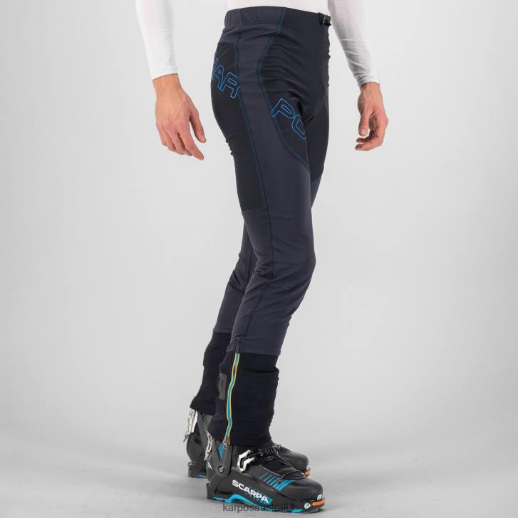 Pant| Karpos Men ALAGNA LITE PANT BLACK/DIVA BLUE 0Z8L508