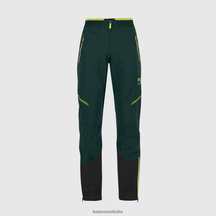 Pant| Karpos Men ALAGNA PLUS EVO PANT FOREST/KIWI COLADA 0Z8L474