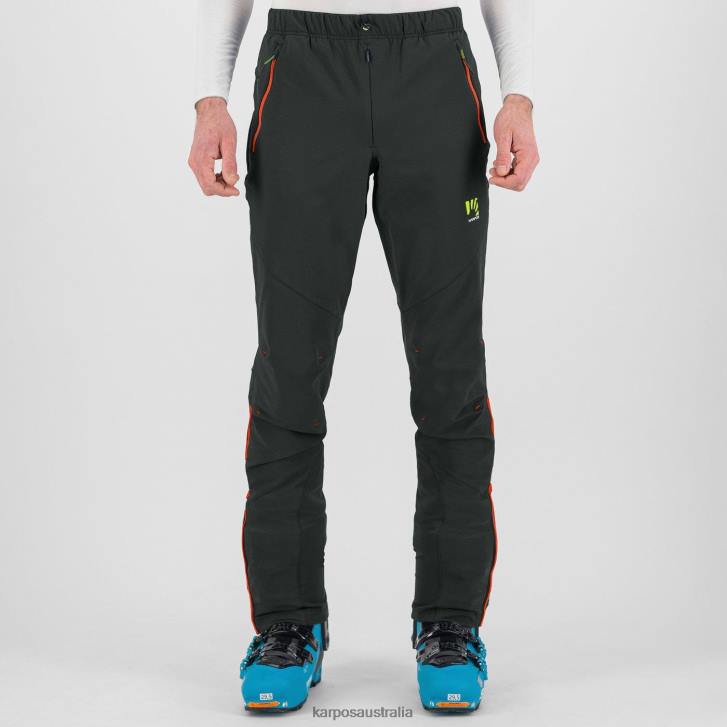 Pant| Karpos Men CEVEDALE EVO PANT BLACK/SPICY ORANGE 0Z8L514