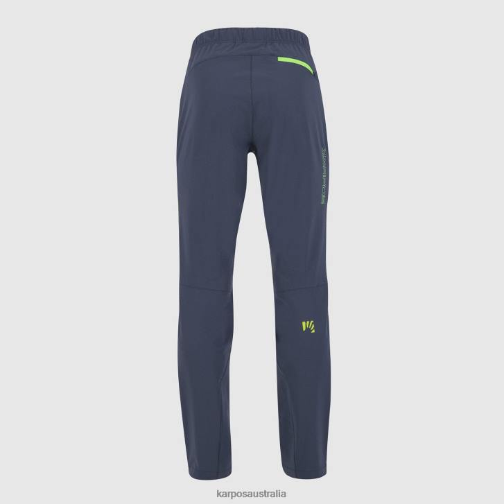 Pant| Karpos Men CEVEDALE EVO PANT MIDNIGHT/GREEN FLASH 0Z8L511