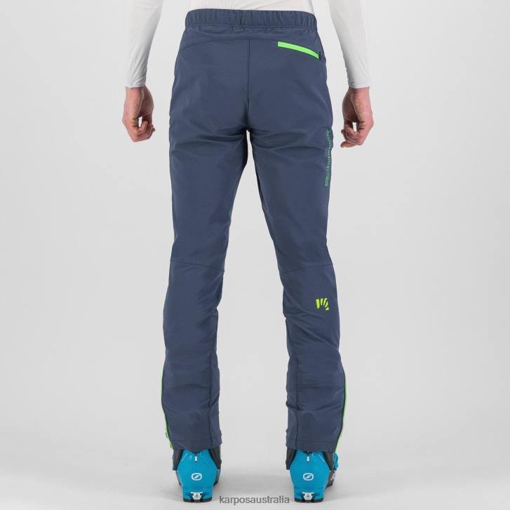 Pant| Karpos Men CEVEDALE EVO PANT MIDNIGHT/GREEN FLASH 0Z8L511