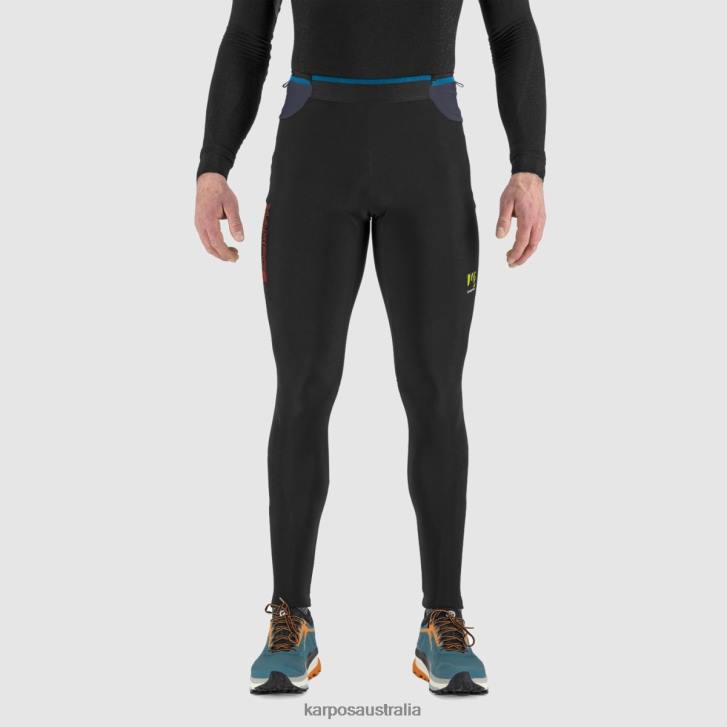 Pant| Karpos Men LAVAREDO PLUS WINTER TIGHT BLACK/INDIA INK/GRENADINE 0Z8L577