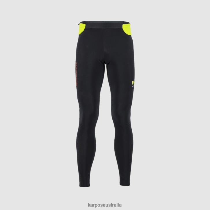 Pant| Karpos Men LAVAREDO PLUS WINTER TIGHT BLACK/LIME GREEN 0Z8L574