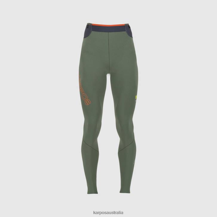 Pant| Karpos Men LAVAREDO WINTER TIGHT THYME/BLACK SAND 0Z8L595