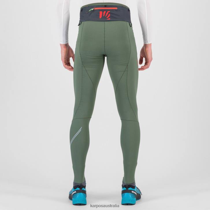 Pant| Karpos Men LAVAREDO WINTER TIGHT THYME/BLACK SAND 0Z8L595