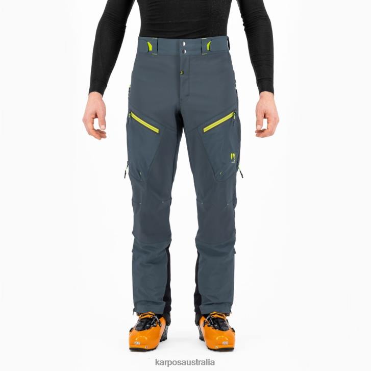 Pant| Karpos Men MARMOLADA PANT DARK SLATE/LIME GREEN 0Z8L466
