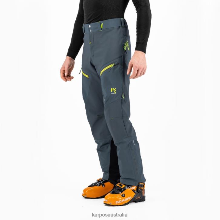 Pant| Karpos Men MARMOLADA PANT DARK SLATE/LIME GREEN 0Z8L466