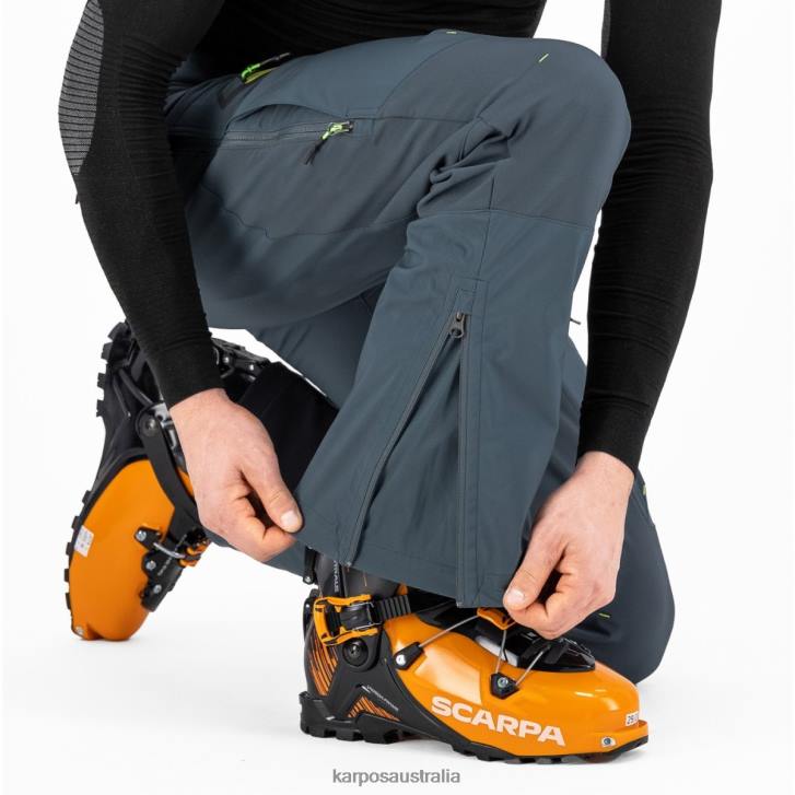 Pant| Karpos Men MARMOLADA PANT DARK SLATE/LIME GREEN 0Z8L466