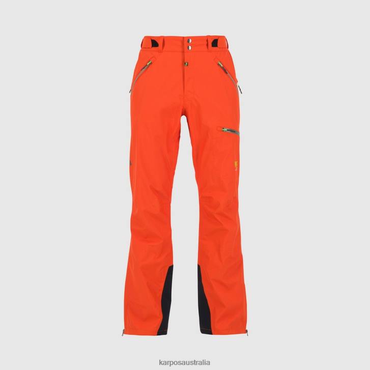 Pant| Karpos Men MIDI SHELL PANT SPICY ORANGE 0Z8L443