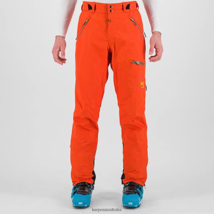 Pant| Karpos Men MIDI SHELL PANT SPICY ORANGE 0Z8L443