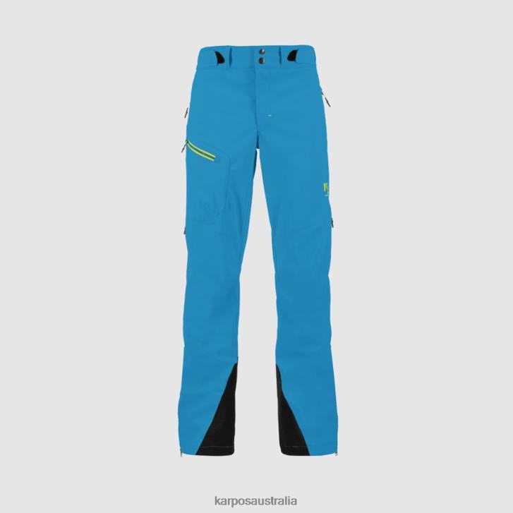 Pant| Karpos Men PALU' EVO PANT BLUE JEWEL/SULPHUR SPRING 0Z8L450