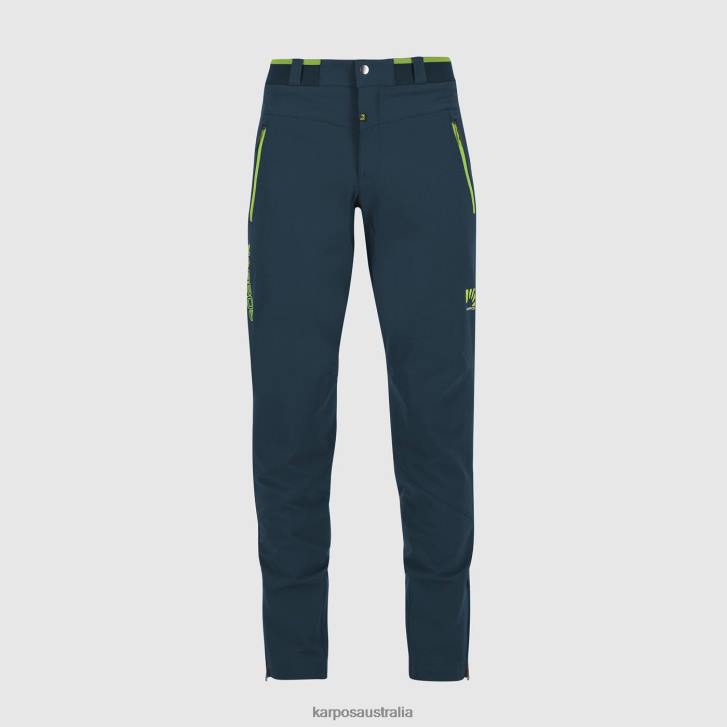 Pant| Karpos Men PIETENA PANT MIDNIGHT/GREEN FLASH 0Z8L521