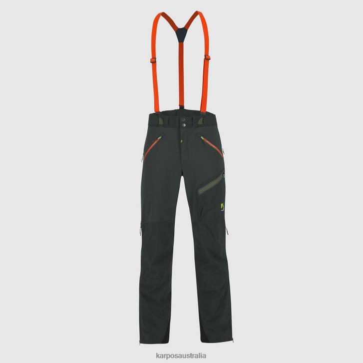 Pant| Karpos Men SCHIARA EVO PANT BLACK/SPICY ORANGE 0Z8L457