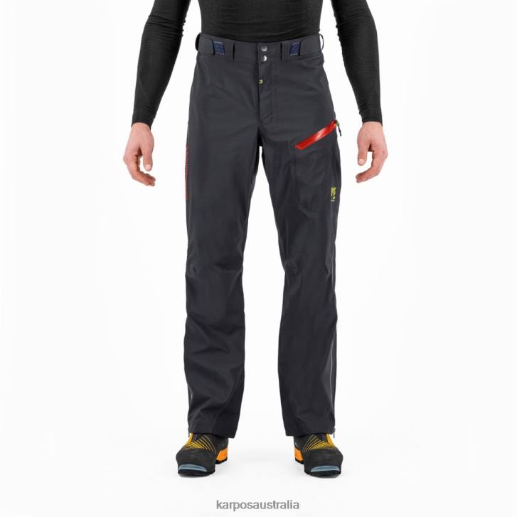Pant| Karpos Men STORM EVO PANT BLACK/GRENADINE 0Z8L455