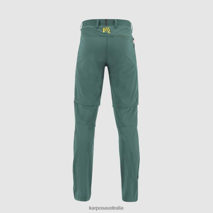 Pant| Karpos Men TRE CIME ZIP-OFF PANT NORTH ATLANTIC/LEMON CURRY 0Z8L610
