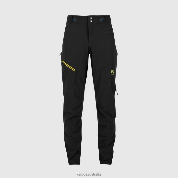 Pant| Karpos Men VAL VIOLA WINTER PANT BLACK/SULPHUR 0Z8L484