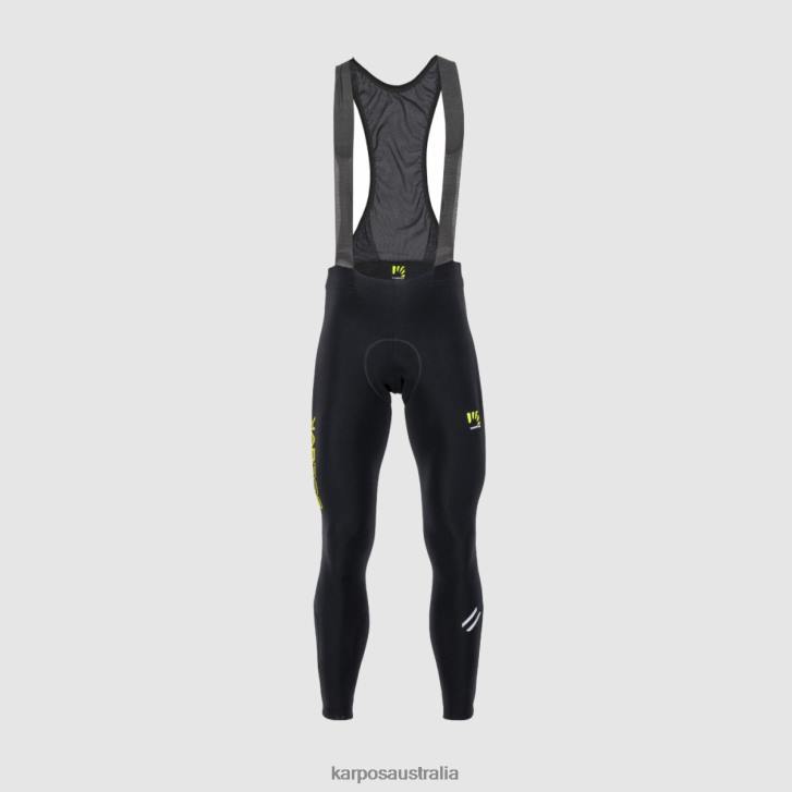 Pant| Karpos Men VERVE WINTER BIBTIGHT BLACK/SULPHUR S. 0Z8L569