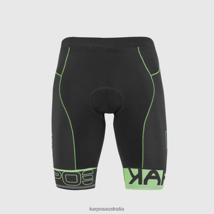 Short| Karpos Men VERVE SHORTS BLACK/GREEN FLUO 0Z8L665