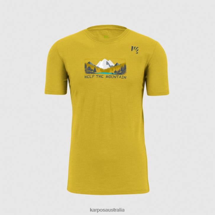 T-Shirt| Karpos Men AMBRETTA T-SHIRT LEMON CURRY 0Z8L380