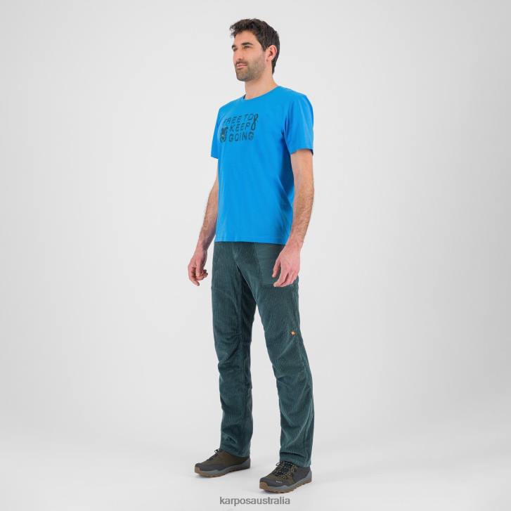 T-Shirt| Karpos Men CROCUS T-SHIRT DIVA BLUE/MIDNIGHT 0Z8L407