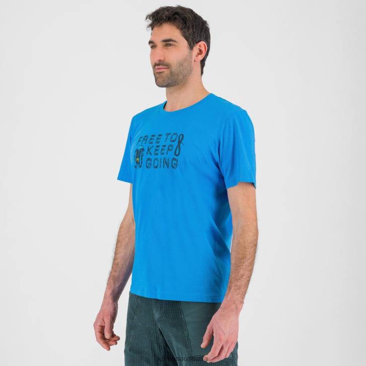 T-Shirt| Karpos Men CROCUS T-SHIRT DIVA BLUE/MIDNIGHT 0Z8L407