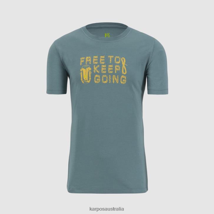 T-Shirt| Karpos Men CROCUS T-SHIRT NORTH ATLANTIC 0Z8L404