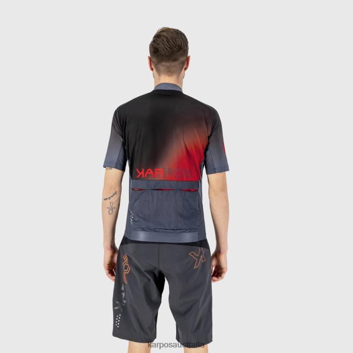 T-Shirt| Karpos Men JUMP JERSEY PRINT 2 INDIGO B./BLACK/GREEN 0Z8L305