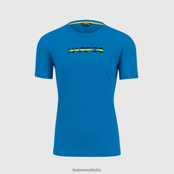 T-Shirt| Karpos Men LOMA JERSEY INDIGO BUNTING/HIGH VISIBILITY 0Z8L436