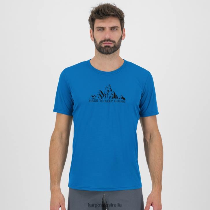 T-Shirt| Karpos Men LOMA PRINT JERSEY INDIGO B. 0Z8L396