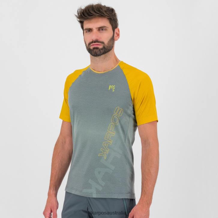 T-Shirt| Karpos Men MOVED EVO JERSEY DARK SLATE/LEMON CURRY 0Z8L336