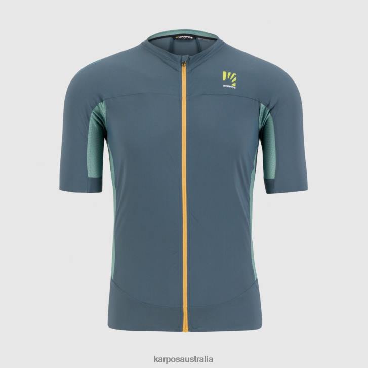 T-Shirt| Karpos Men PRALONGIA EVO JERSEY DARK SLATE/NORTH ATLANTIC 0Z8L299