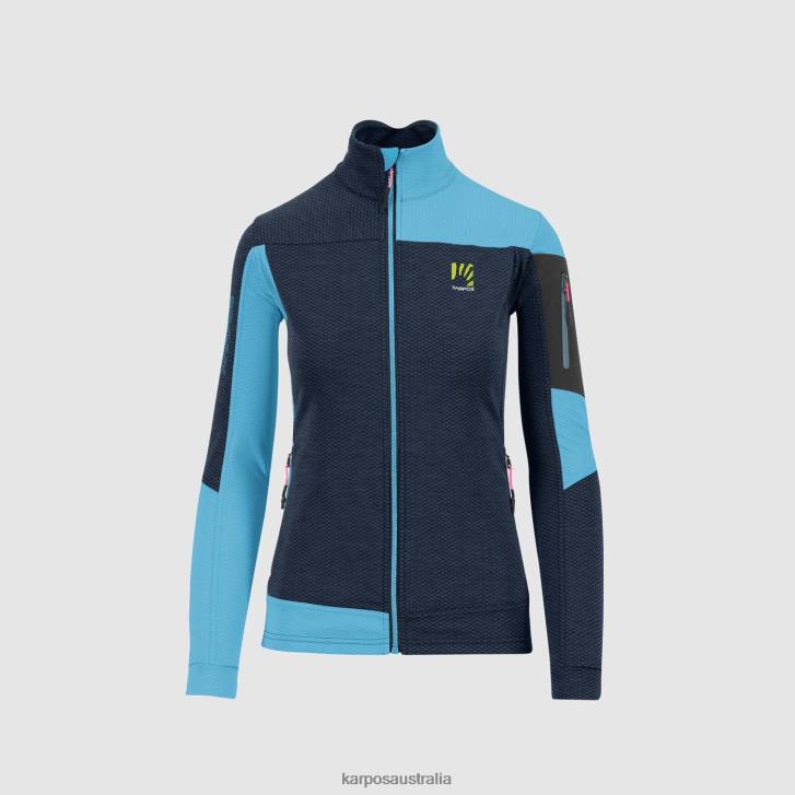Fleece| Karpos Women CHERZ W FLEECE MIDNIGHT/BLUE ATOLL 0Z8L1127