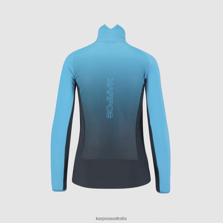 Fleece| Karpos Women CRODERES W FLEECE VULCAN/BLUE ATOLL 0Z8L1154