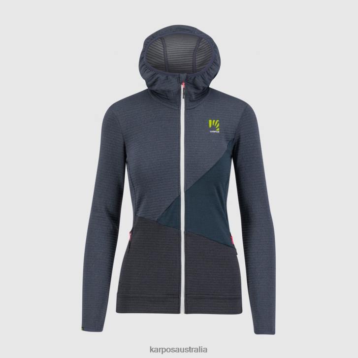Fleece| Karpos Women NUVOLAU W FLEECE OMBRE BLUE/BLACK 0Z8L1179