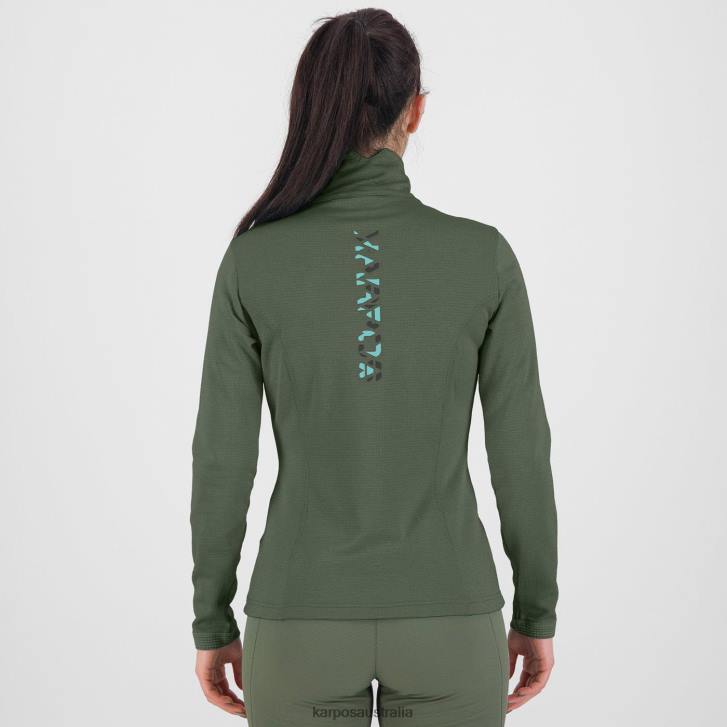 Fleece| Karpos Women PIZZOCCO W HALF ZIP THYME 0Z8L1209