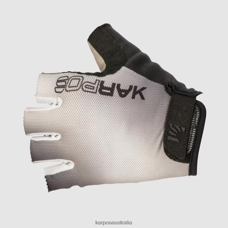 Glove| Karpos Women FEDERIA 1/2 FINGERS GLOVE WHITE/BLACK 0Z8L905