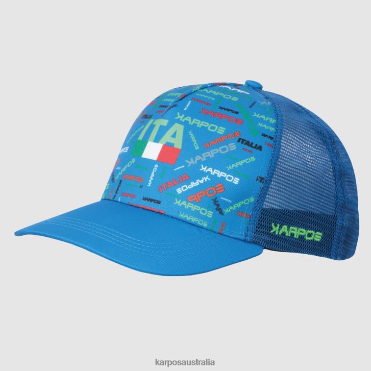 Headwear| Karpos Women ITALIA TRUCKER AZZURRO ITALIA 0Z8L735