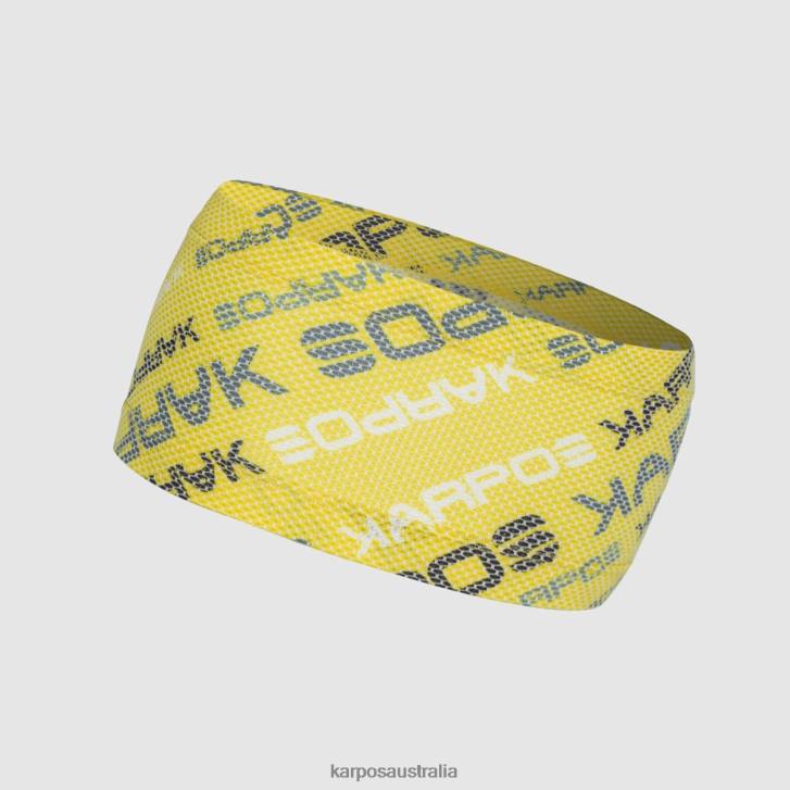 Headwear| Karpos Women MOVED HEADBAND HIGH VISIBILITY/DARK SLATE 0Z8L803