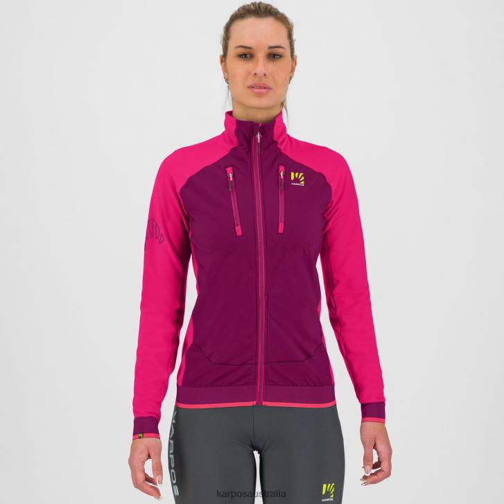 Jacket| Karpos Women ALAGNA EVO W JACKET BOYSENBERRY/PINK 0Z8L1078