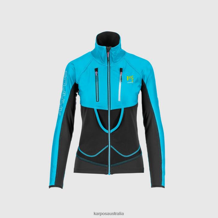 Jacket| Karpos Women ALAGNA LITE W JACKET BLUE ATOLL/BLACK 0Z8L1072