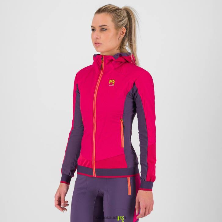Jacket| Karpos Women ALAGNA PLUS EVO W JACKET GRANITA/GRAPE 0Z8L1016