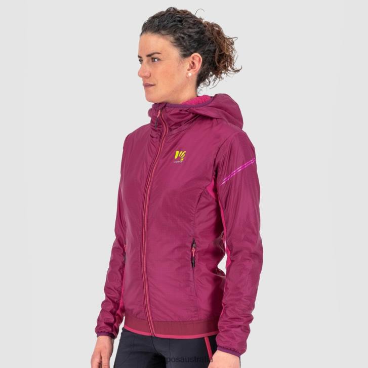 Jacket| Karpos Women FEDERA W JACKET RASPBERRY RADIANCE/CABARET 0Z8L1013