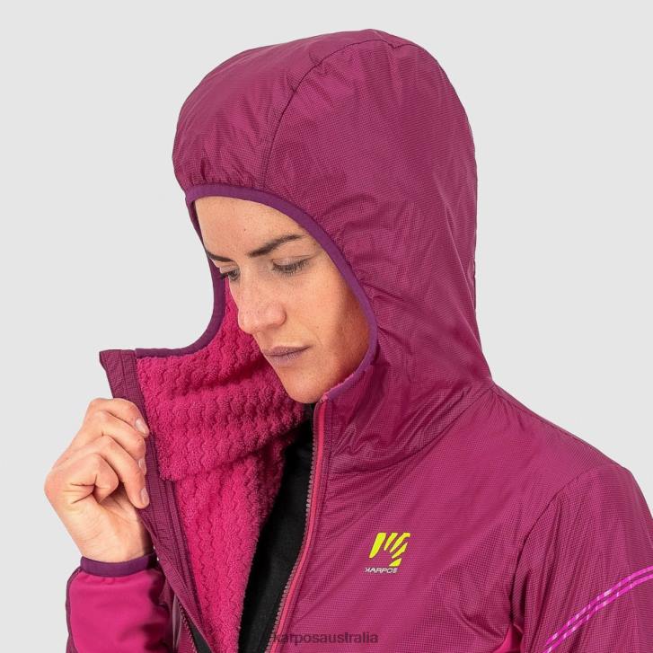 Jacket| Karpos Women FEDERA W JACKET RASPBERRY RADIANCE/CABARET 0Z8L1013